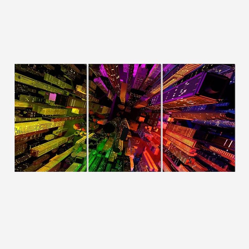 Colorful Architecture Perspective Acrylic Print