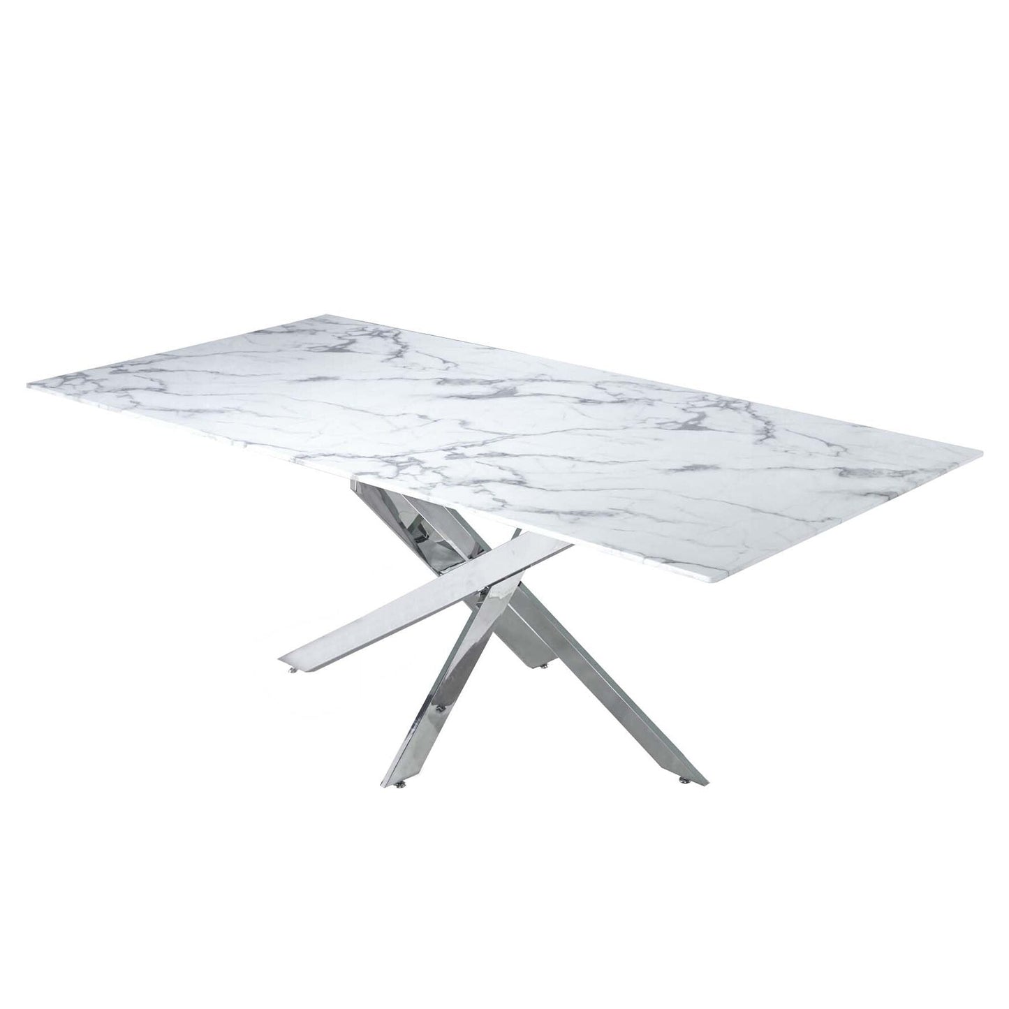 Marble Like Dining Table