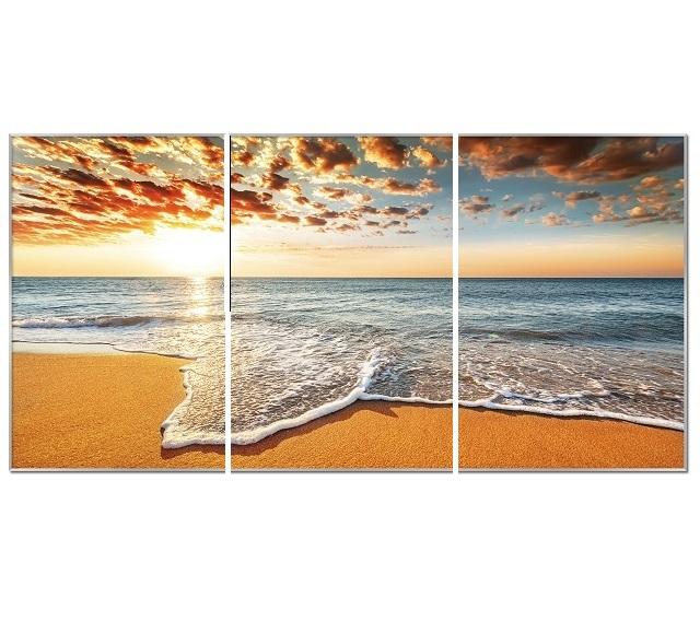 Sands Sunset Beach Acrylic Picture