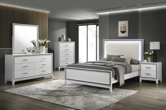 Modern Bedroom Set White B330