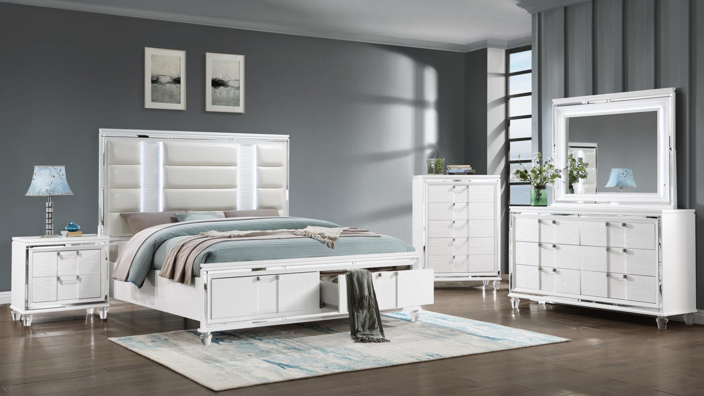 Modern Bedroom Set White B535