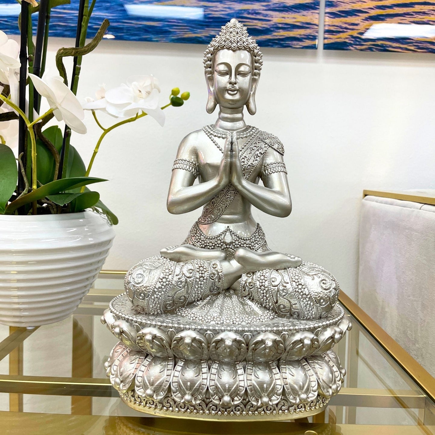 Meditating Buddha Statue