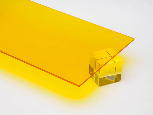 US3CA- Translucent Acrylic Sheet - Yellow