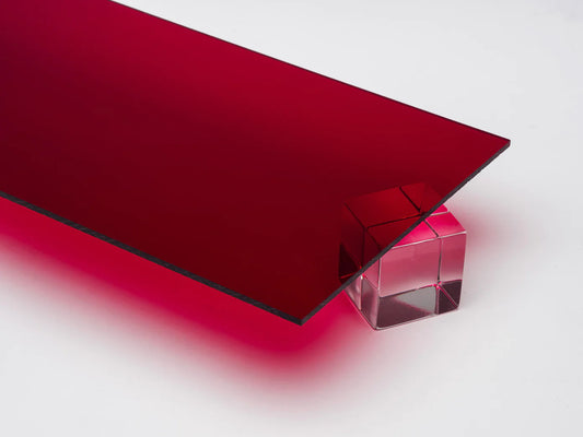 US3CA- Translucent Acrylic Sheet - Red
