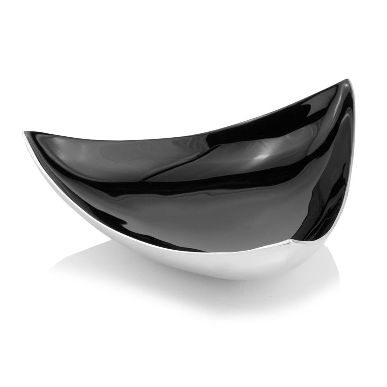 Black Enamel Trigon Tray