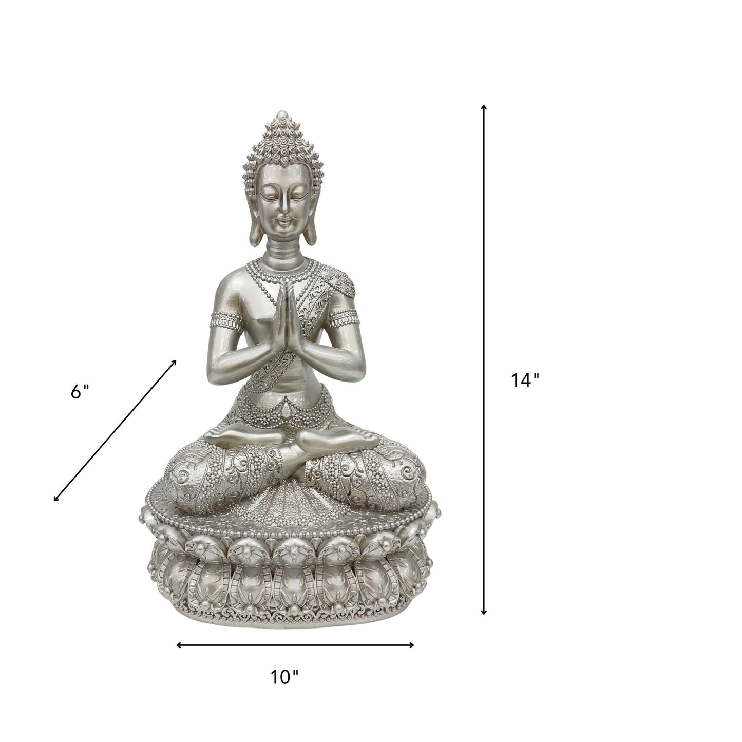 Meditating Buddha Statue