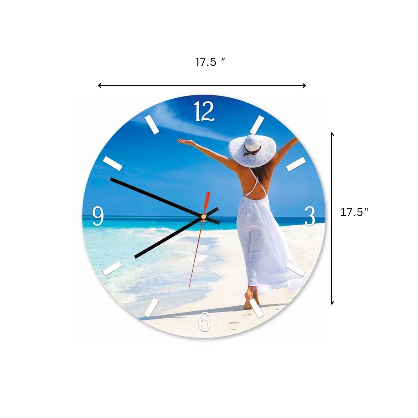 Viva la Vida Round Wall Clock