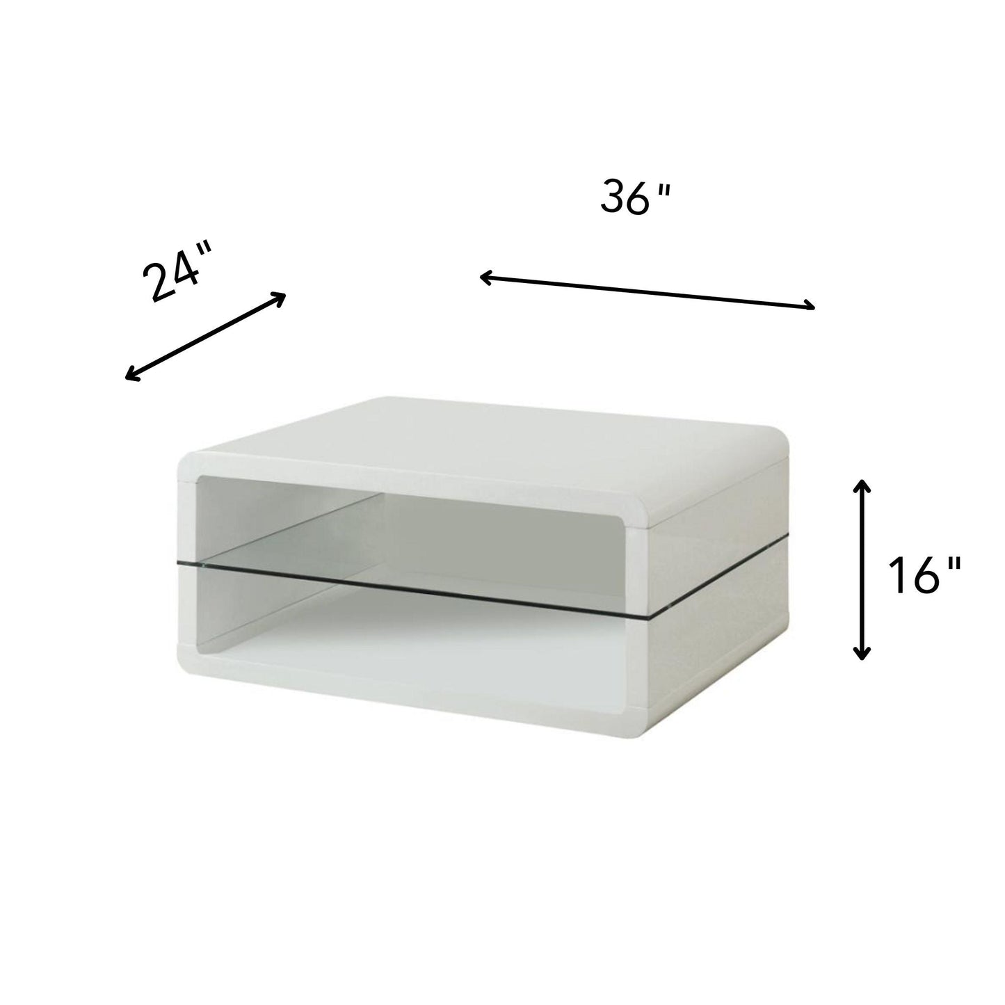 ELENA 36" Coffee Table