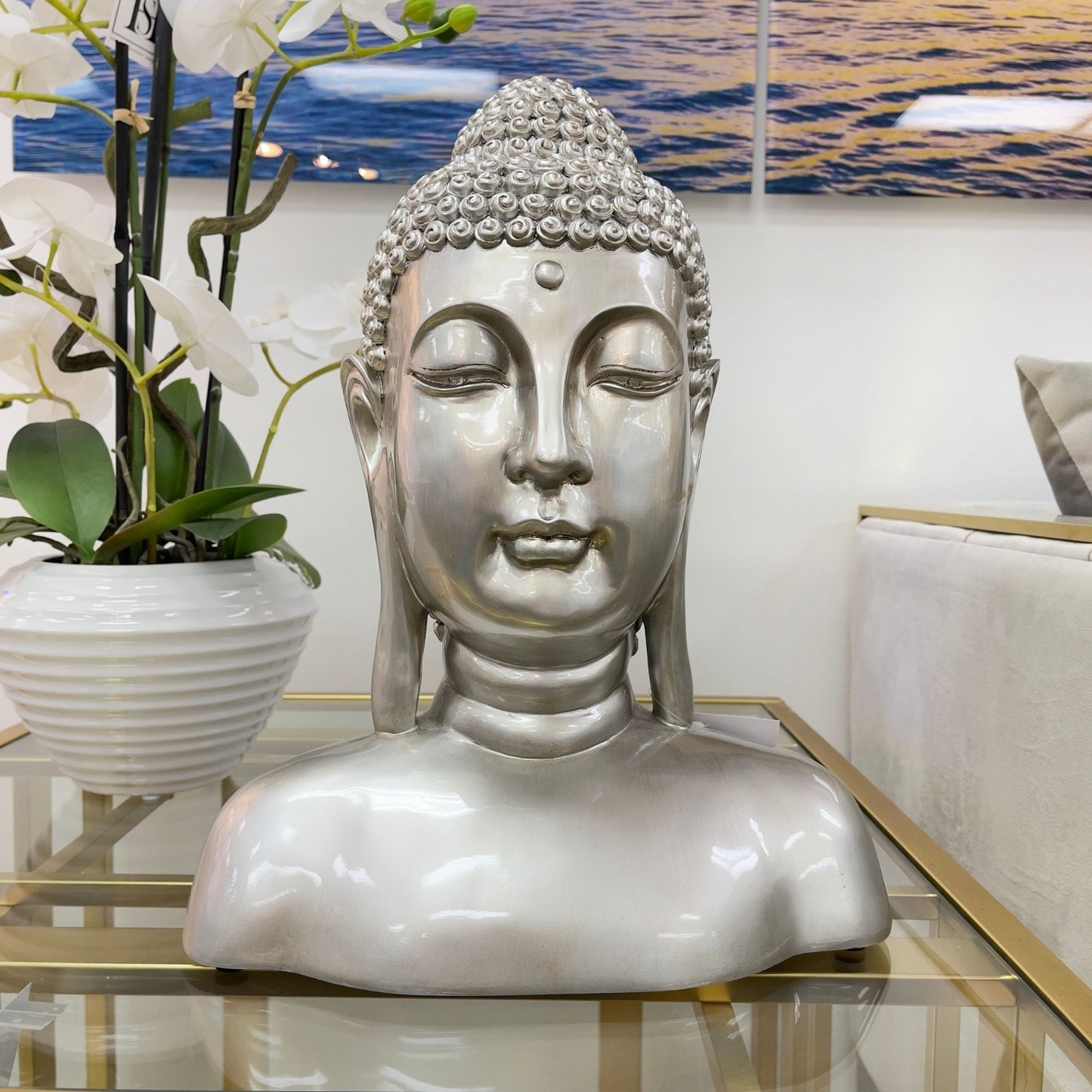 Buddha Bust Statue