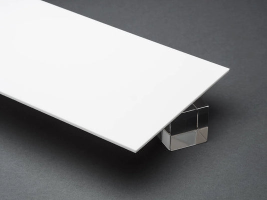 USCA Solid Color Acrylic Sheet - White, 5mm