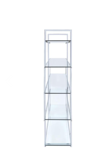 ELMA Glass and Chrome Shelf Divider