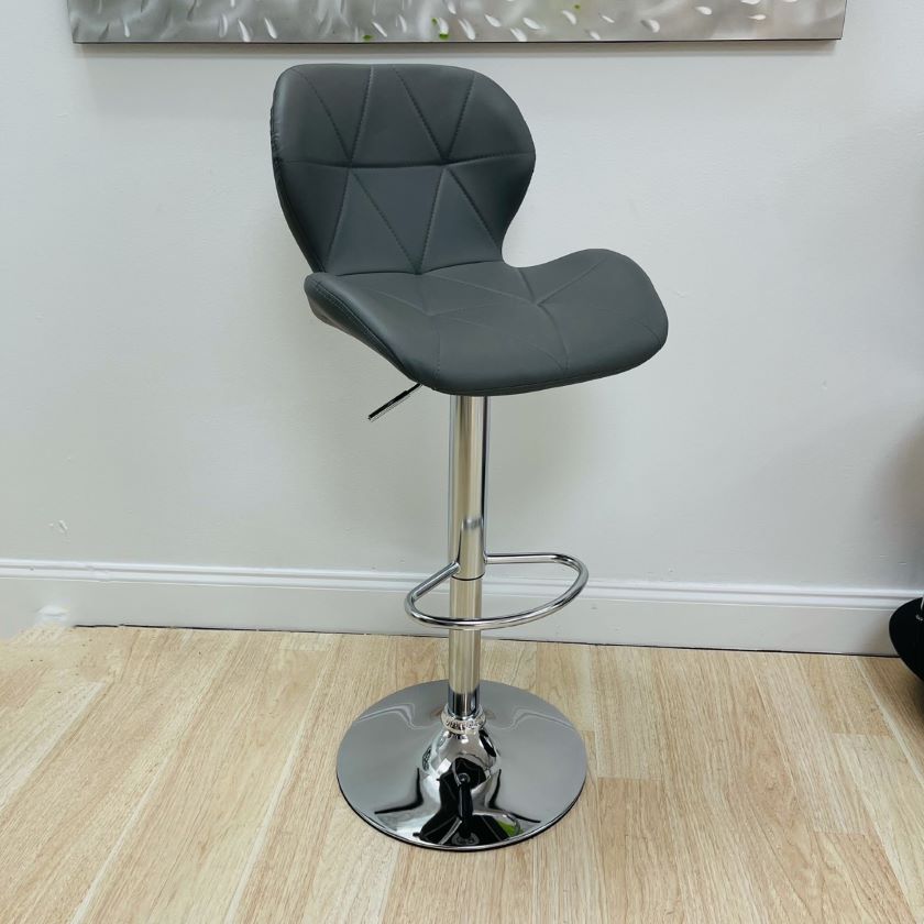 Adjustable Bar Stool with Footstool