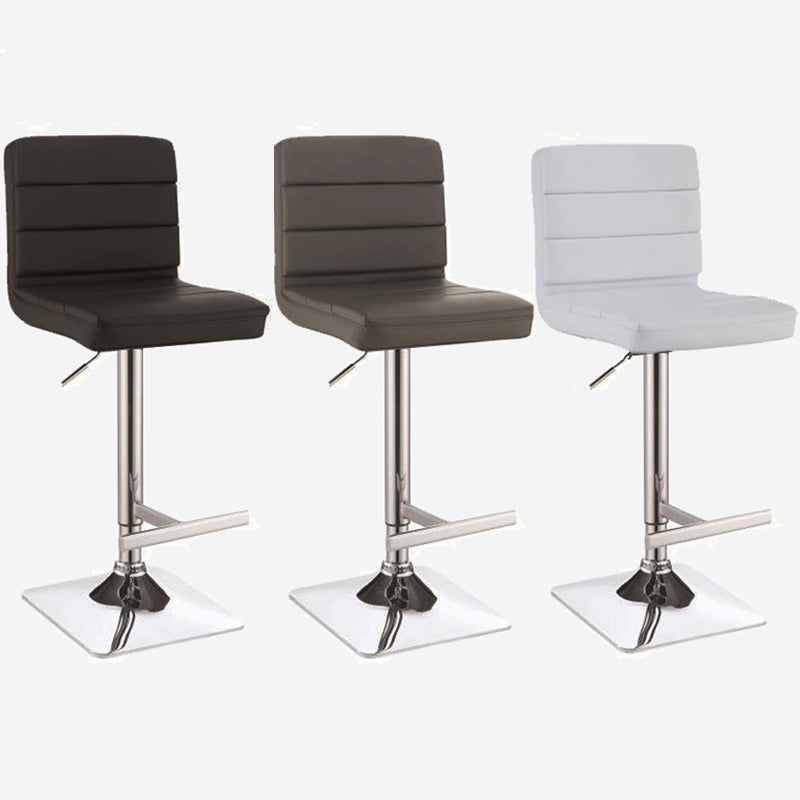 Adjustable Square Base Barstool