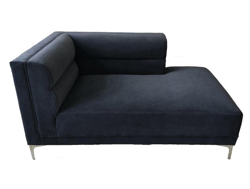 INDIGO Charcoal Velvet Sectional