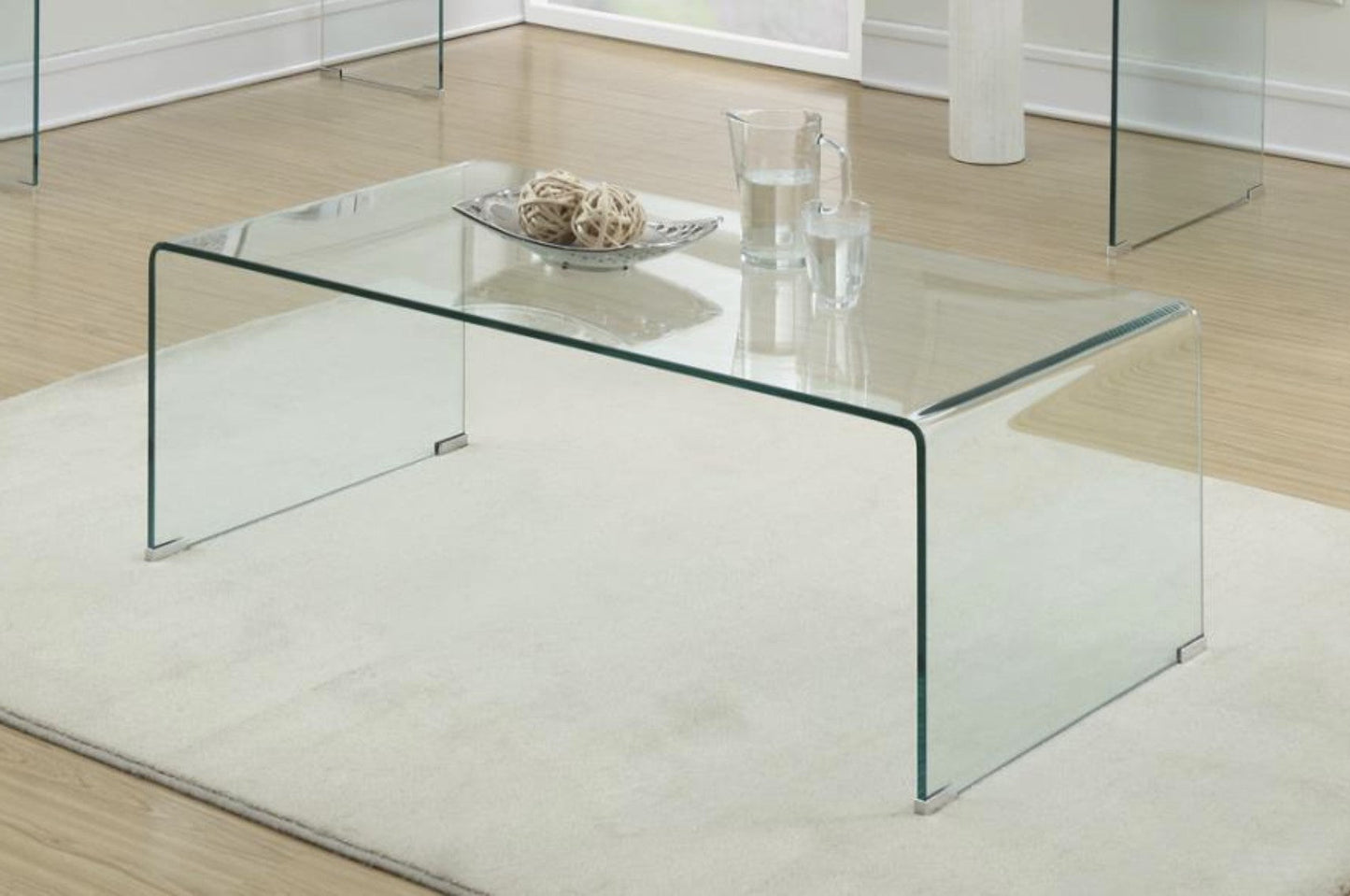 REPLAY Curved Glass Coffee Table