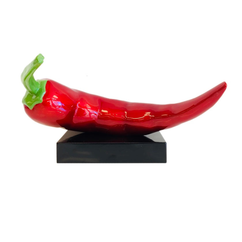 Red Chili Pepper Sculpture