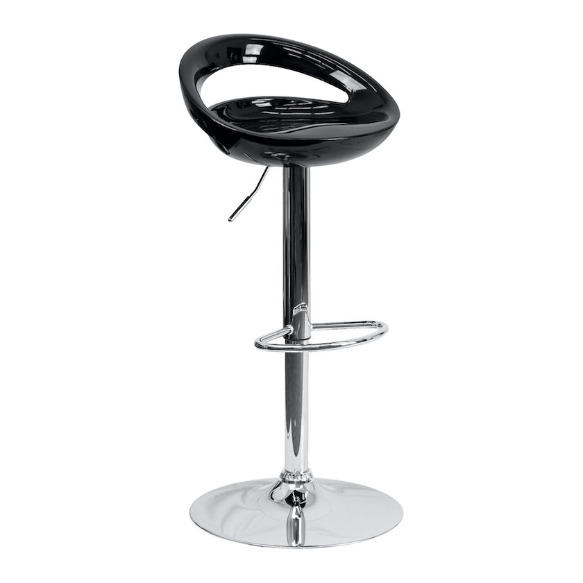 Adjustable Barstool with Footrest