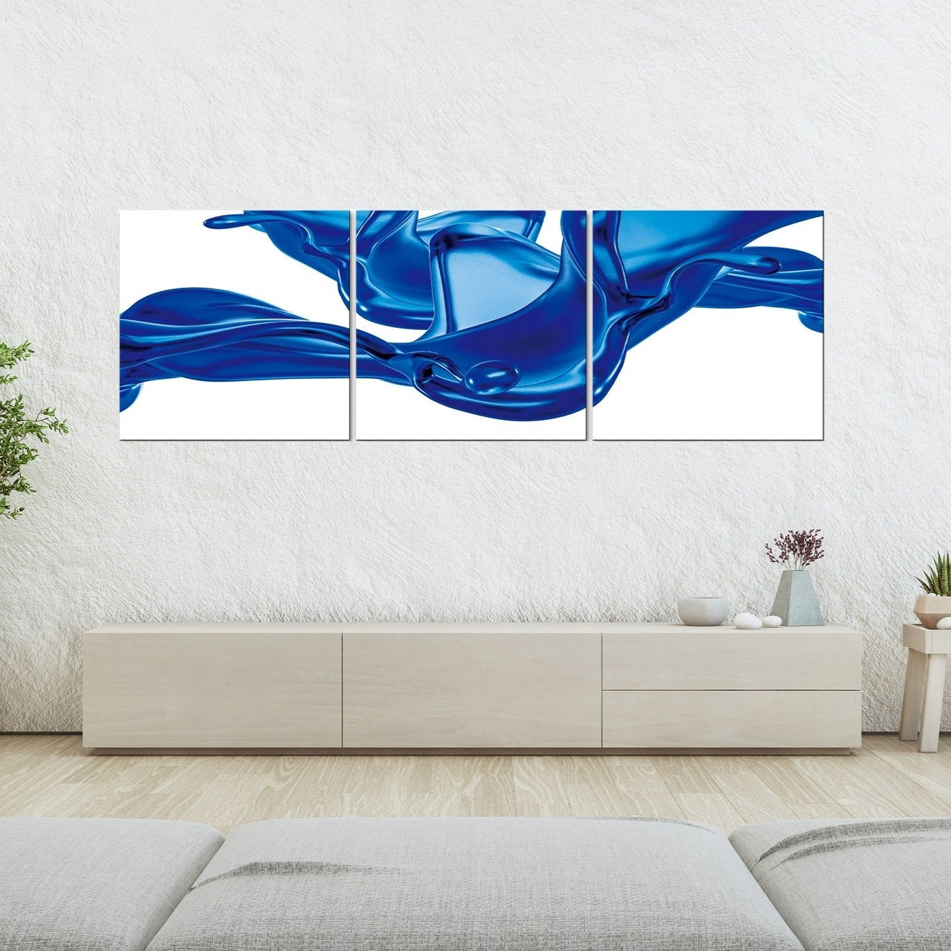 Blue Vectors Acrylic Picture