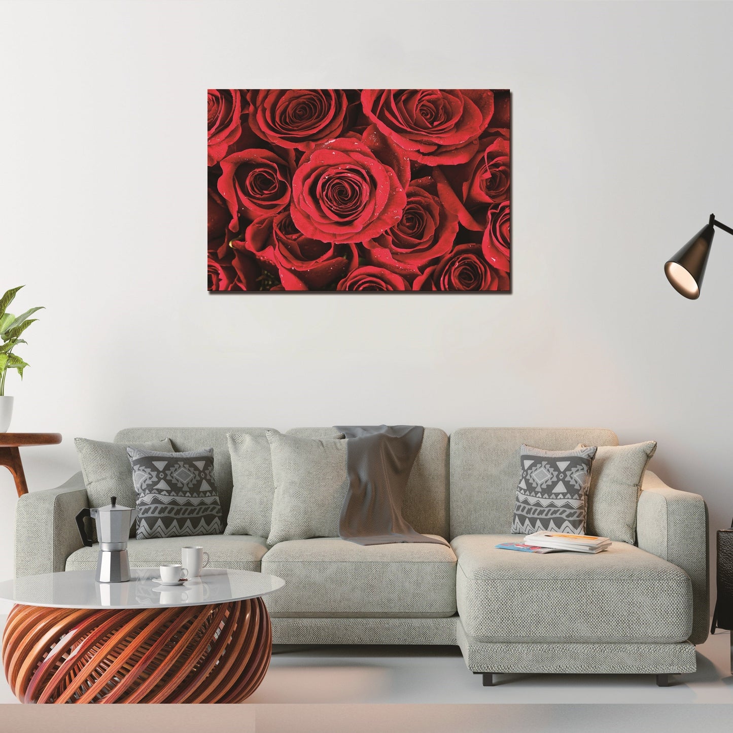 Red Roses Acrylic Picture