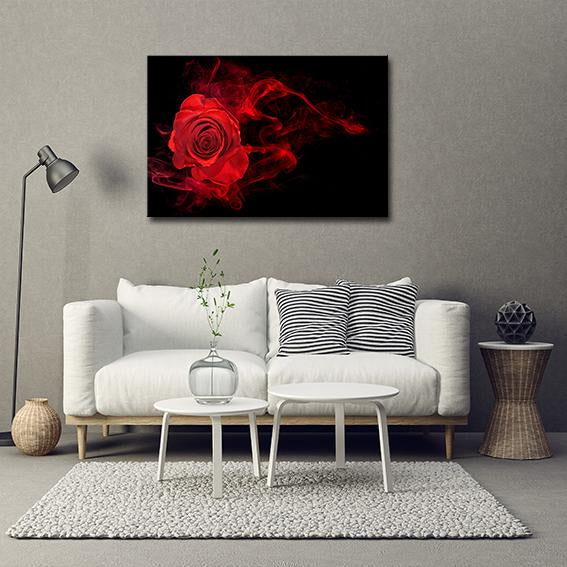 Rose in Smoke Acrylic Print