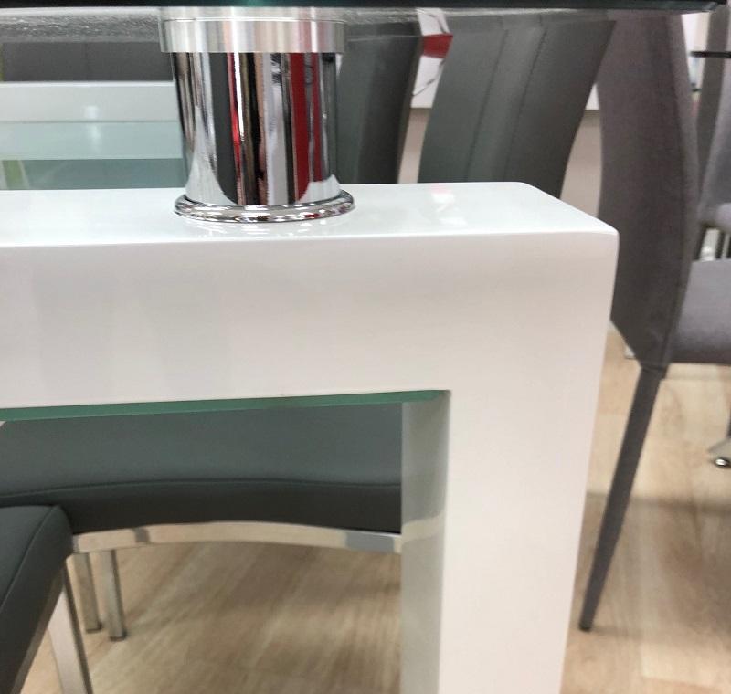 Glass Top Dining Table