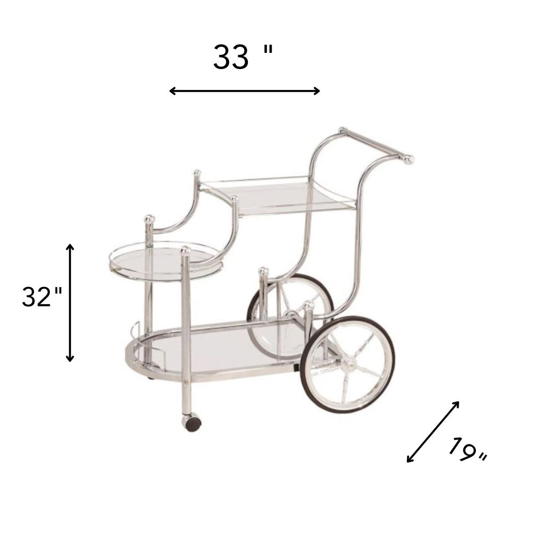 Big Wheels Serving Cart