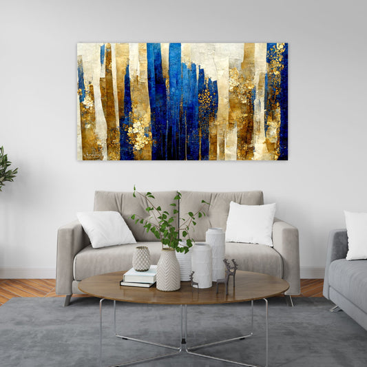 NC-78 Hand Draw Painting Abstract Art Panorama Background Colors Prints Fashionable Pictures For Office Living Room or Bedroom Decor