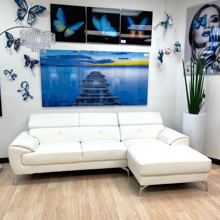 MILAN White Sectional