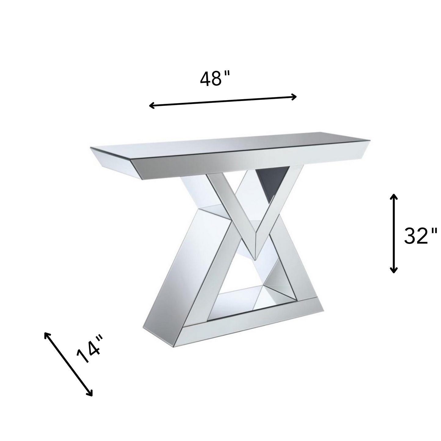 CITA Mirrored Console "V"