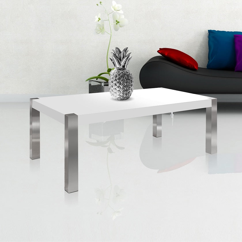 Glossy White Coffee Table