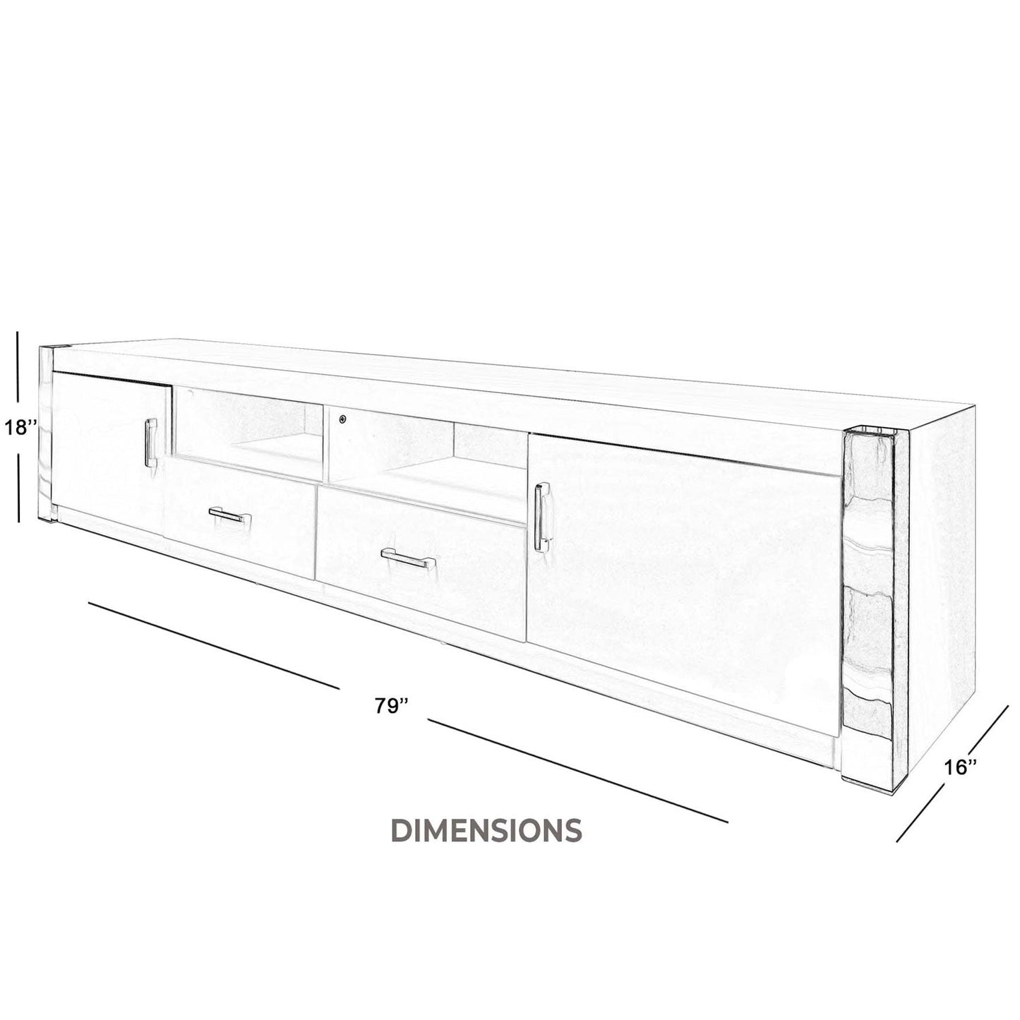 PARIS Tv Stand