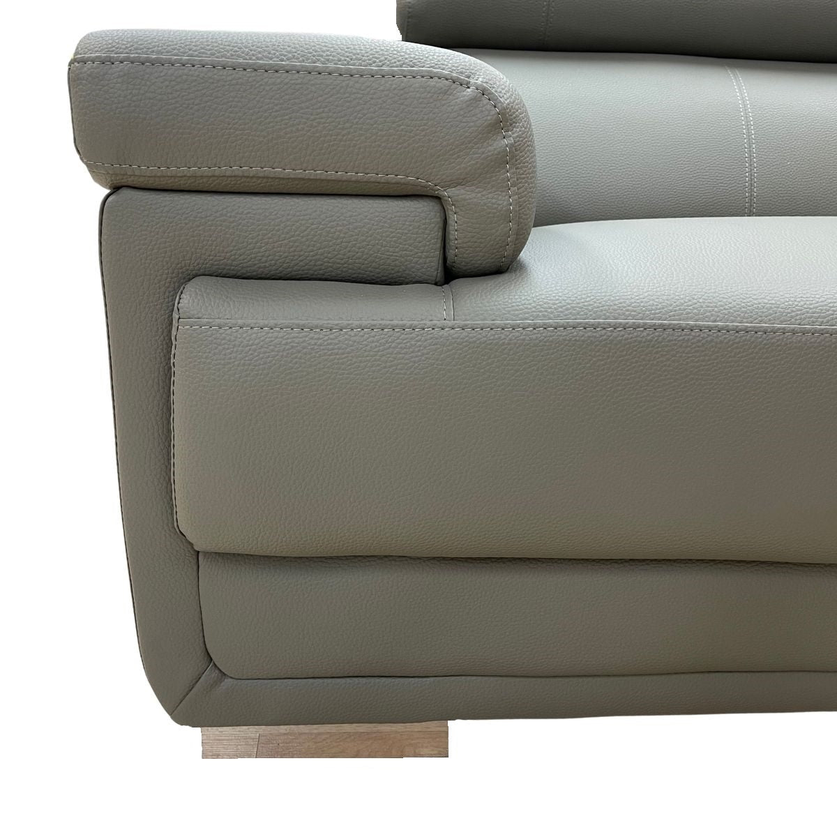 ZOEY Grey Modern Loveseat