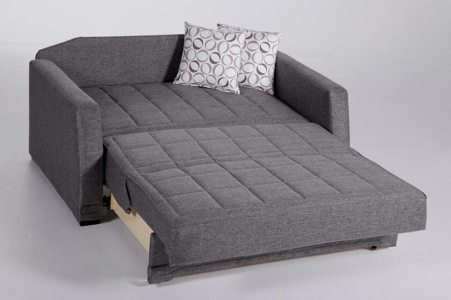 VALERIE Gray Loveseat Sleeper