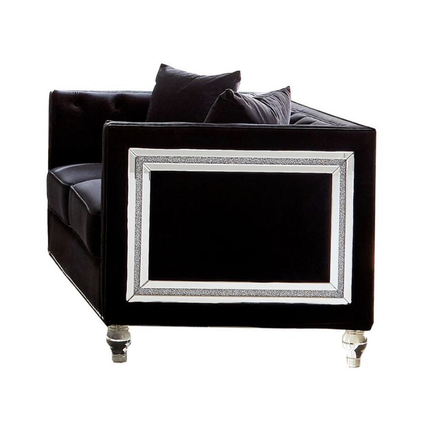 DALIDA Black Accent Chair