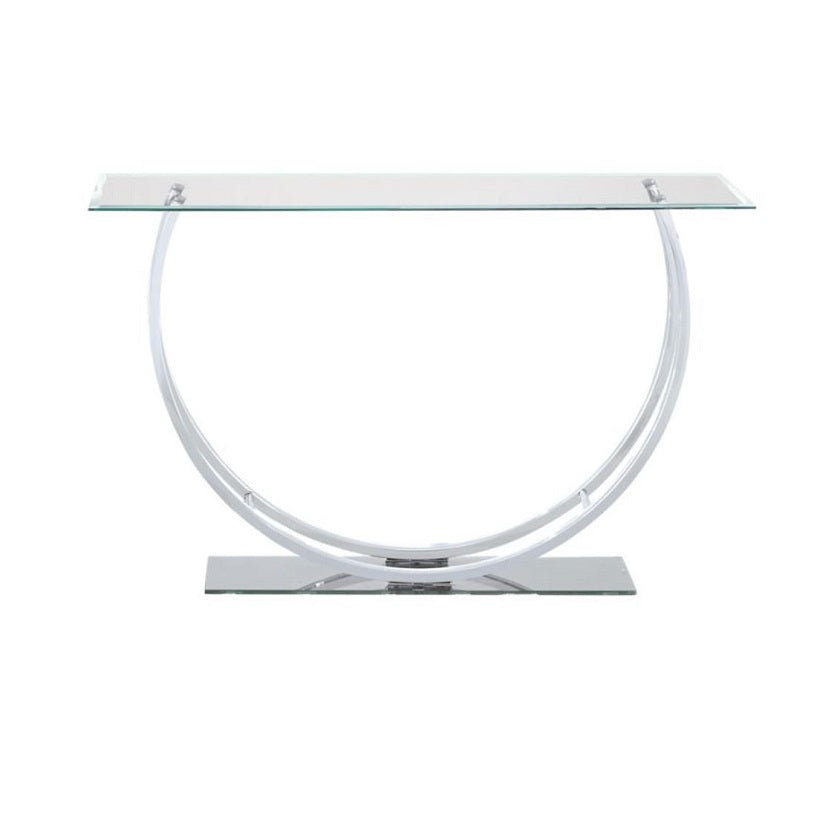 DANNY 30" Glass Top Console