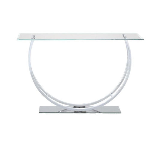 DANNY 30" Glass Top Console