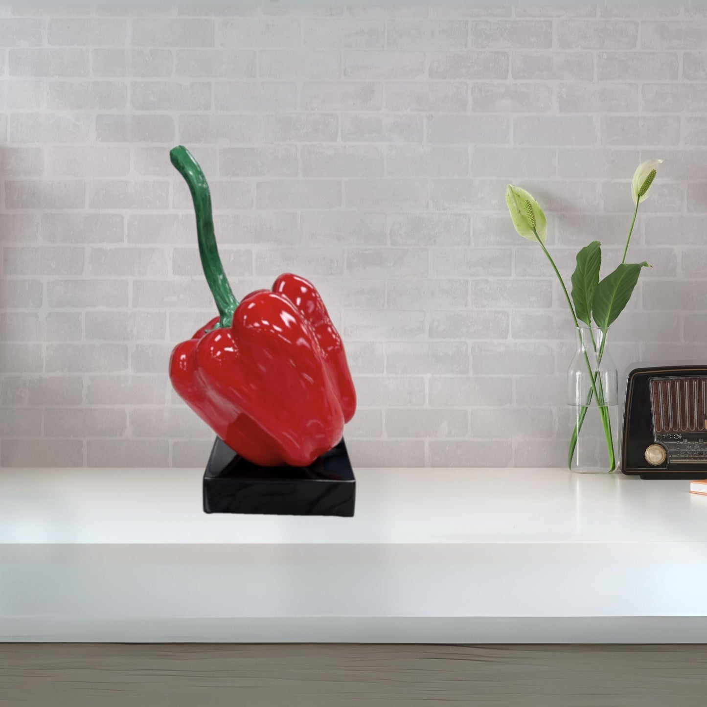 Red Pepper Sculpture