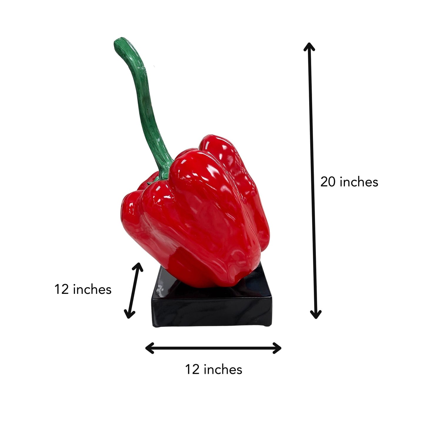 Red Pepper Sculpture