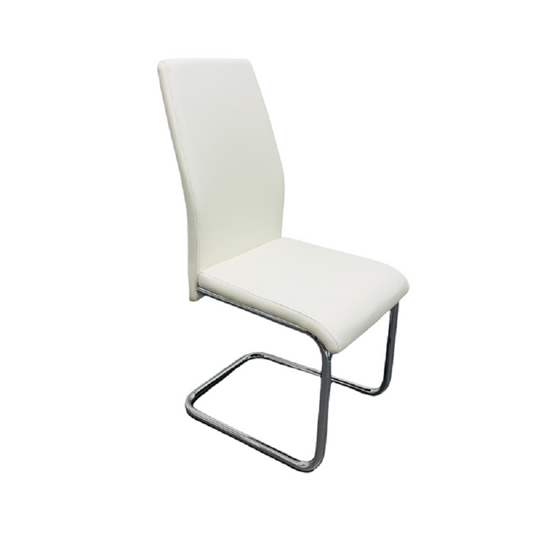 ALEXA White Dining Chair