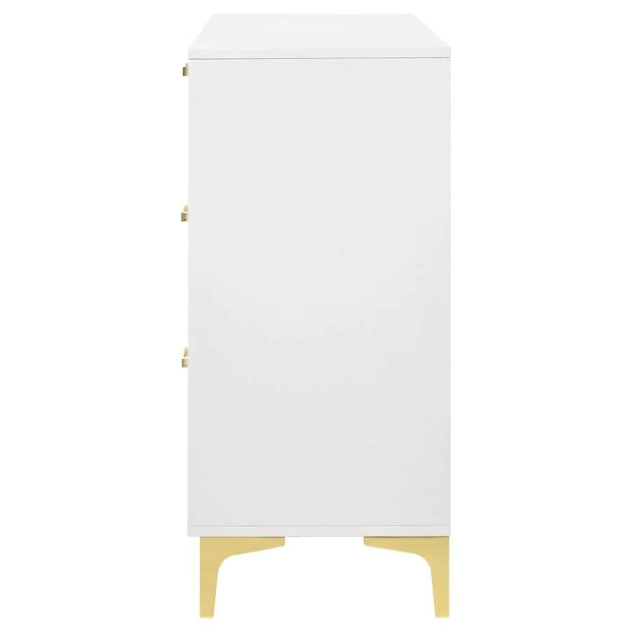 6-drawer Dresser White