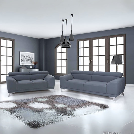 AZURE Lapis Lazuli Blue Sofa and Loveseat